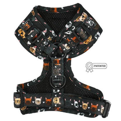 Adjustable Harness - Fab Frenchies: Small