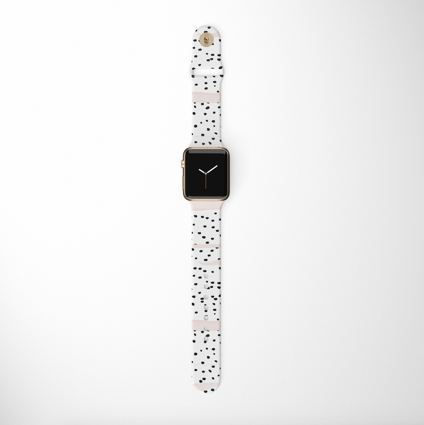 Dalmatian Apple Watch Strap - Pink - by Coconut Lane: 38/40/41mm