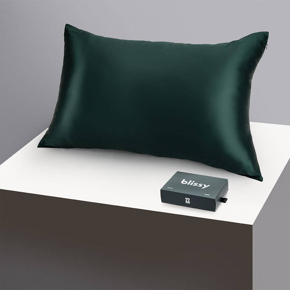 Blissy - Pillowcase - Emerald - Standard