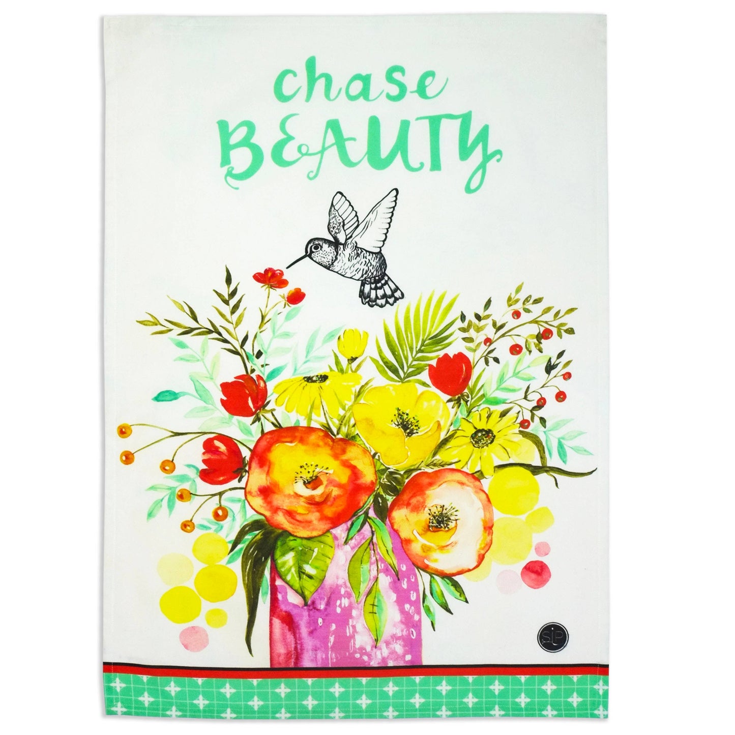 SIP - "Chase Beauty #4" Kitchen Towel