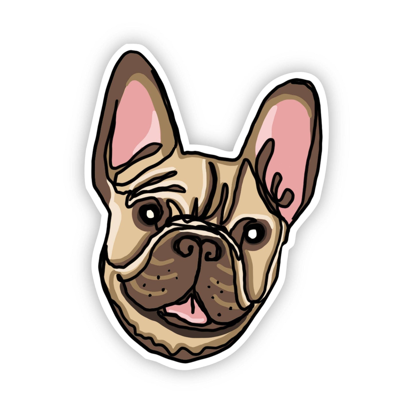 Big Moods - French Bulldog Dog Sticker
