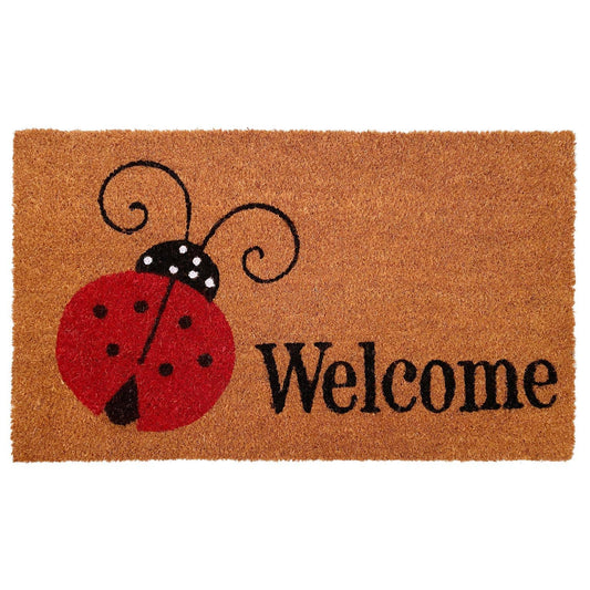 Calloway Mills - Spring Ladybug Welcome Doormat